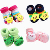 Baby Socks Toy Slipper Girls Boys Newborn Accessories Rubber Anti Slip-